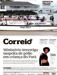 Capa do jornal Correio 07/10/2022