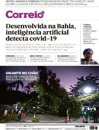Capa do jornal Correio 08/07/2022