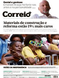 Capa do jornal Correio 08/09/2022