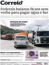 Capa do jornal Correio 08/12/2022