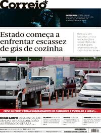 Capa do jornal Correio 09/11/2022