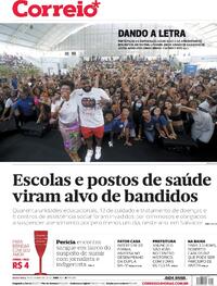 Capa do jornal Correio 10/06/2022