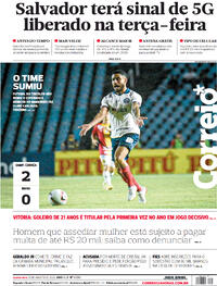 Capa do jornal Correio 10/08/2022