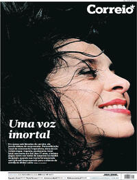 Capa do jornal Correio 10/11/2022