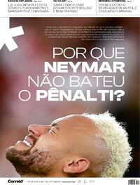 Capa do jornal Correio 10/12/2022