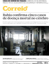 Capa do jornal Correio 11/10/2022