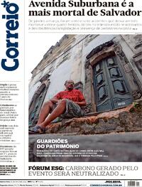 Capa do jornal Correio 12/05/2022