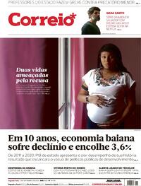 Capa do jornal Correio 12/09/2022