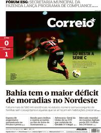 Capa do jornal Correio 13/05/2022