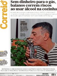 Capa do jornal Correio 13/06/2022