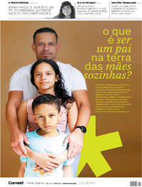 Capa do jornal Correio 13/08/2022