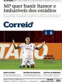 Capa do jornal Correio 13/09/2022