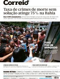 Capa do jornal Correio 13/10/2022