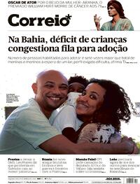 Capa do jornal Correio 14/03/2022