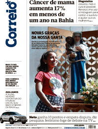 Capa do jornal Correio 14/10/2022