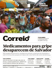 Capa do jornal Correio 15/04/2022