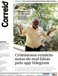 Capa do jornal Correio 15/09/2022