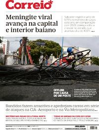 Capa do jornal Correio 16/11/2022