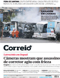 Capa do jornal Correio 16/12/2022