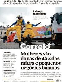 Capa do jornal Correio 17/05/2022
