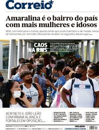 Capa do jornal Correio 18/03/2022
