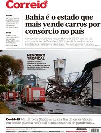 Capa do jornal Correio 18/04/2022