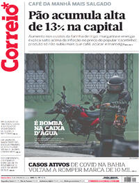 Capa do jornal Correio 19/01/2022