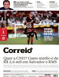 Capa do jornal Correio 19/09/2022