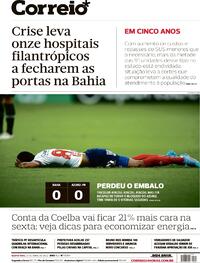 Capa do jornal Correio 20/04/2022