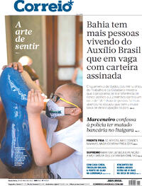 Capa do jornal Correio 20/05/2022