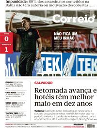 Capa do jornal Correio 20/06/2022