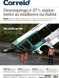 Capa do jornal Correio 20/09/2022