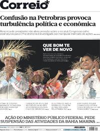 Capa do jornal Correio 21/06/2022