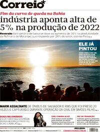 Capa do jornal Correio 21/12/2022