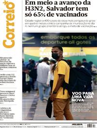 Capa do jornal Correio 22/03/2022