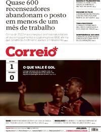 Capa do jornal Correio 22/08/2022