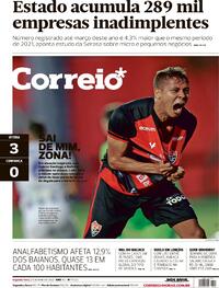 Capa do jornal Correio 23/05/2022
