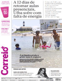 Capa do jornal Correio 24/02/2022