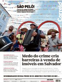 Capa do jornal Correio 24/06/2022
