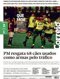 Capa do jornal Correio 25/04/2022