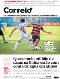 Capa do jornal Correio 25/07/2022