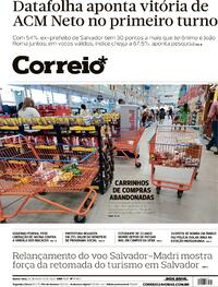 Capa do jornal Correio 25/08/2022