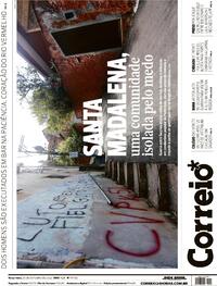 Capa do jornal Correio 25/10/2022