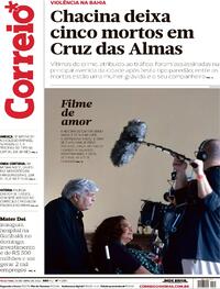 Capa do jornal Correio 26/04/2022