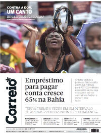 Capa do jornal Correio 26/07/2022