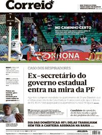 Capa do jornal Correio 27/04/2022