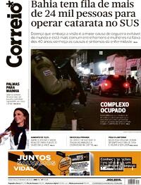 Capa do jornal Correio 27/05/2022
