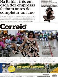 Capa do jornal Correio 27/10/2022