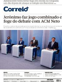 Capa do jornal Correio 28/09/2022