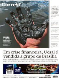 Capa do jornal Correio 29/07/2022